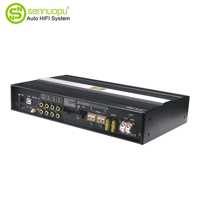 8-CH Auto Power AMP + 10-CH Digital Sound Processor