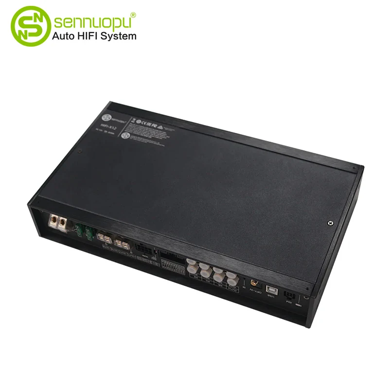 แอมพลิฟายเออร์ Audio รถยนต์ 8 ช่องพร้อม DSP 10 ช่องทาง