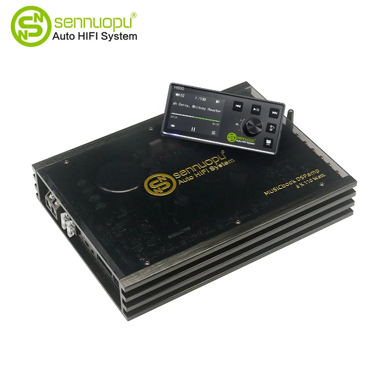 รถยนต์แอมพลิฟายเออร์ DSP 6*110 W 31 Equalizer Band