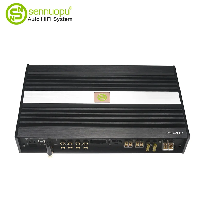 รถยนต์แอมป์ DSP 8 CH AMP พร้อมโปรเซสเซอร์สัญญาณดิจิตอล 10 CH