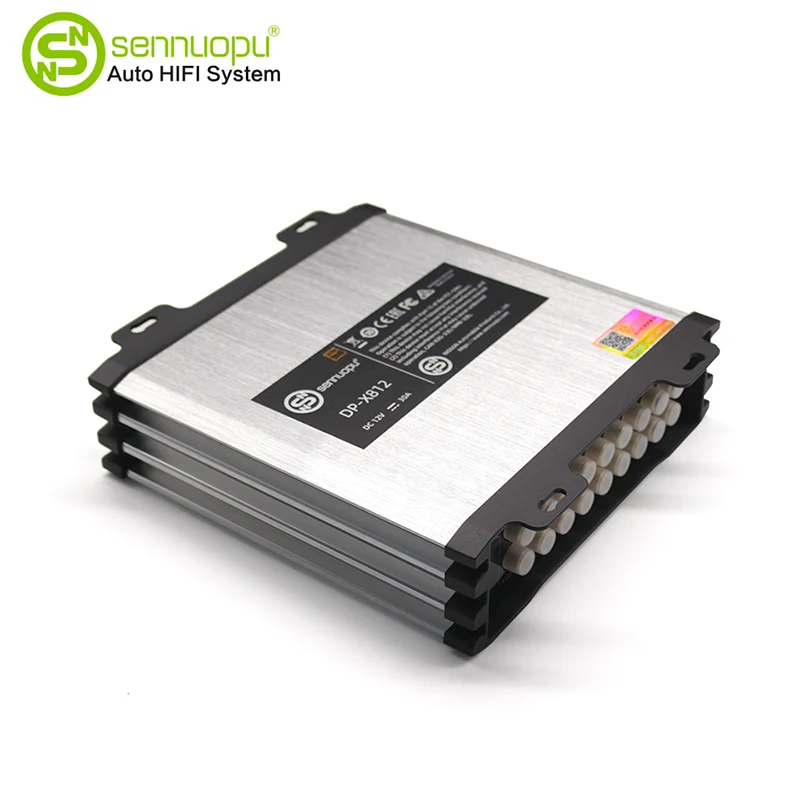 CAR DSP Processor 12 Channel พร้อมเครื่องขยายเสียง 8 ช่องสัญญาณ